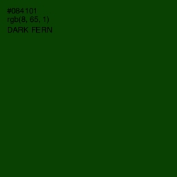 #084101 - Dark Fern Color Image