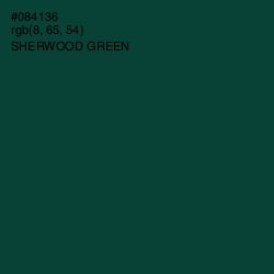 #084136 - Sherwood Green Color Image