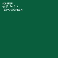 #085E3D - Te Papa Green Color Image