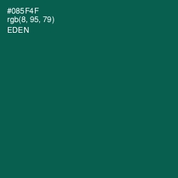 #085F4F - Eden Color Image