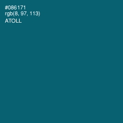 #086171 - Atoll Color Image