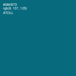 #086B7D - Atoll Color Image