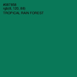 #087858 - Tropical Rain Forest Color Image