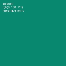 #08886F - Observatory Color Image