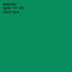 #088D5C - Deep Sea Color Image