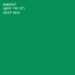 #088E57 - Deep Sea Color Image