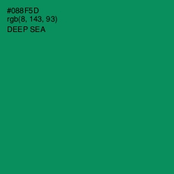 #088F5D - Deep Sea Color Image