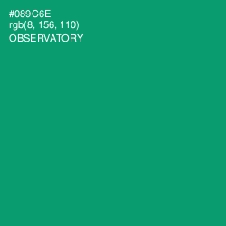 #089C6E - Observatory Color Image