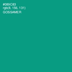 #089C83 - Gossamer Color Image