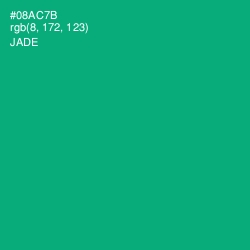 #08AC7B - Jade Color Image