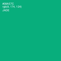 #08AE7C - Jade Color Image