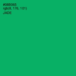 #08B065 - Jade Color Image