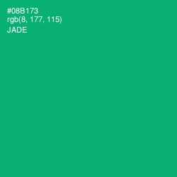 #08B173 - Jade Color Image