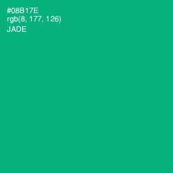 #08B17E - Jade Color Image