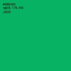 #08B263 - Jade Color Image