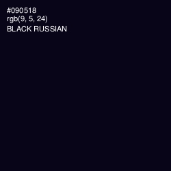 #090518 - Black Russian Color Image