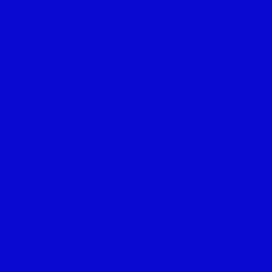 #0909D2 - Dark Blue Color Image