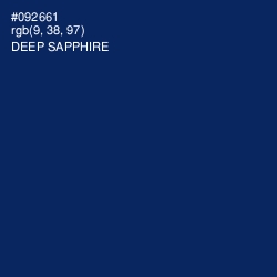 #092661 - Deep Sapphire Color Image