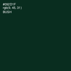 #092D1F - Bush Color Image