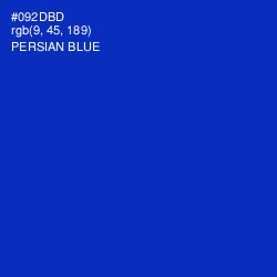 #092DBD - Persian Blue Color Image