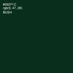 #092F1C - Bush Color Image