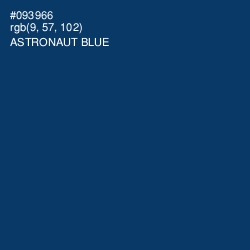 #093966 - Astronaut Blue Color Image