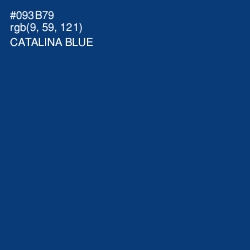 #093B79 - Catalina Blue Color Image