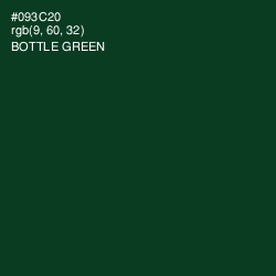 #093C20 - Bottle Green Color Image
