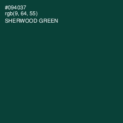 #094037 - Sherwood Green Color Image
