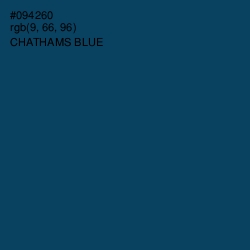 #094260 - Chathams Blue Color Image