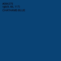 #094275 - Chathams Blue Color Image