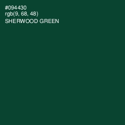 #094430 - Sherwood Green Color Image