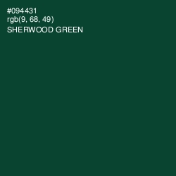 #094431 - Sherwood Green Color Image