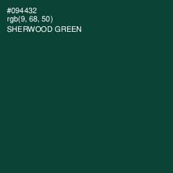 #094432 - Sherwood Green Color Image