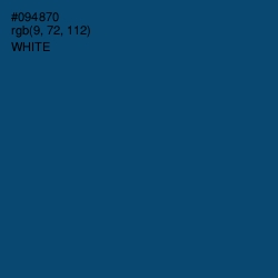 #094870 - Chathams Blue Color Image