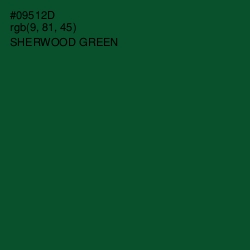 #09512D - Sherwood Green Color Image