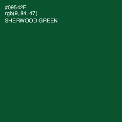 #09542F - Sherwood Green Color Image