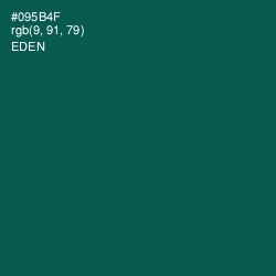 #095B4F - Eden Color Image