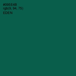 #095E4B - Eden Color Image