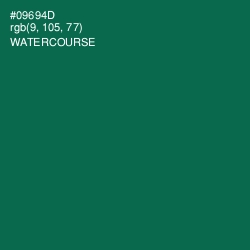 #09694D - Watercourse Color Image
