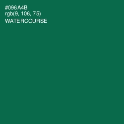 #096A4B - Watercourse Color Image