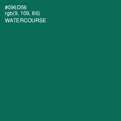 #096D56 - Watercourse Color Image