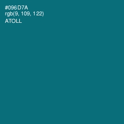 #096D7A - Atoll Color Image