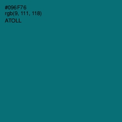 #096F76 - Atoll Color Image