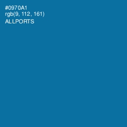 #0970A1 - Allports Color Image