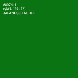 #097411 - Japanese Laurel Color Image