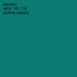 #097B70 - Surfie Green Color Image