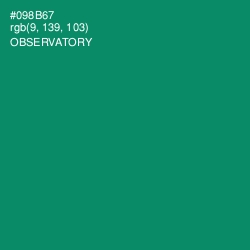 #098B67 - Observatory Color Image