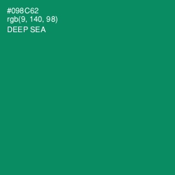 #098C62 - Deep Sea Color Image