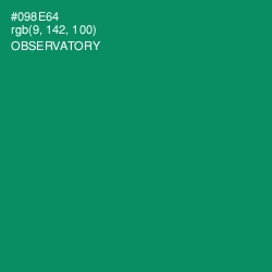 #098E64 - Observatory Color Image
